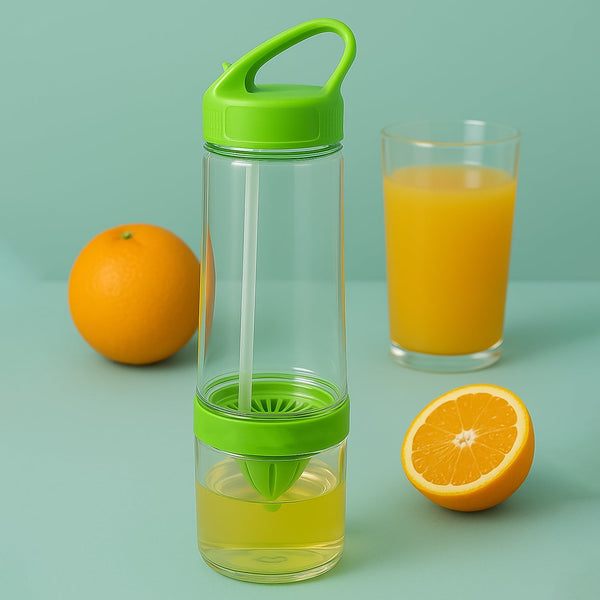 Citrus Zinger Sports Bottle with Juice Maker Infuser the24kgal
