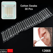 Double Head Cotton Ear & Nose Cleaning Health Care Tools Disposable Sticks Soft Beauty Makeup, Pet Care, Equipment (30 Pcs Set) the24kgal