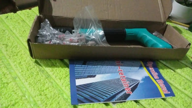 Manual Steel Nails Gun, Nail Wall Fastening Tool with 10 Nails (1 Set) the24kgal