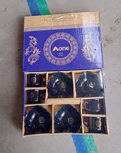 A One Ceramic Tea / cups / Mug Set With Leaf Shape Serving Bowl (8 Pcs set) the24kgal