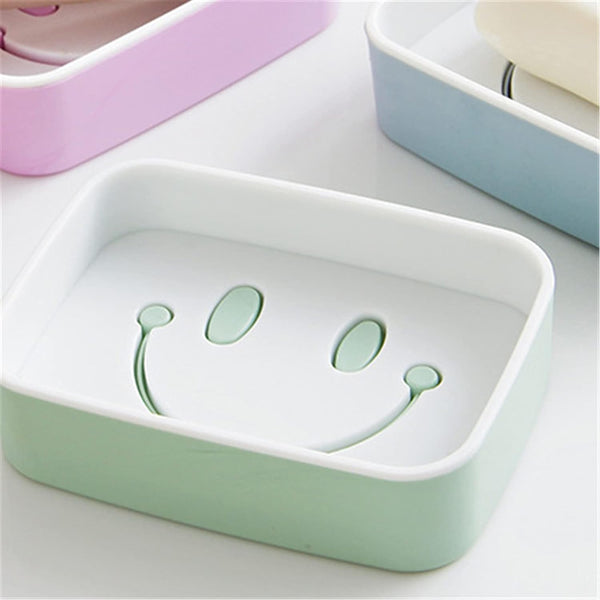 Soap Dish with Drain Soap Holder, Soap Saver Easy Cleaning, Soap Tray for Shower Bathroom Kitchen ,Sabudani (1 Pc) the24kgal
