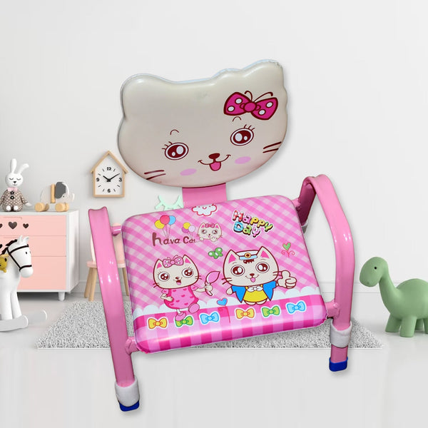 Cartoon Baby Chair Strong Steel Cushion & Comfortable Baby Chair High Quality Chair (1 Pc) the24kgal