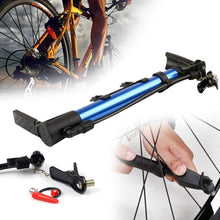 Aluminum Mini Bicycle Air Pump (Multicolor) the24kgal