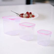 Kitchen Storage Container Set Of 3 Pcs (1500, 1000, 500 ML) the24kgal