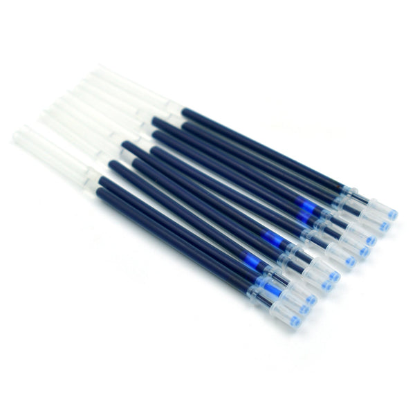 Blue Pen Refill All Round Ball Pen Refill Smooth Writing Pen Refill all Pen Suitable (10 Pc) the24kgal