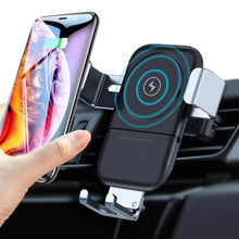 Car Phone Holder Wireless Car Charger 10W Qi Fast Charging Car Charger Gravity Auto Clamping 360Â° Rotation Air Vent Car Mount Holder the24kgal