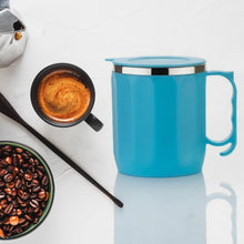250ML Stainless Steel Mug: Insulated, Leakproof Lid, Hot/Cold Drinks (Mix Color) the24kgal