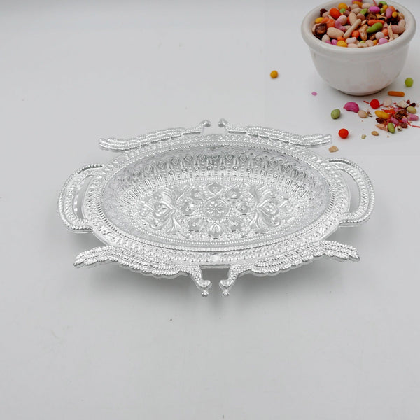 Decorative Mukhwas Serving Tray Serving Mukhwas Plate Fancy Candy Tray Dry Fruit Serving Tray the24kgal