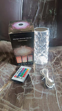 Crystal LED Touch Table Lamp with Remote Control the24kgal