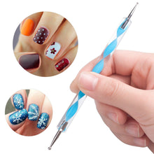 Nail Art Point Pen and Set Used by Women's for Their Fashion Purposes (Pack of 5Pcs) the24kgal