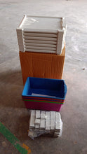 6-Layer Multi-Colored Plastic Storage Drawer Cabinet the24kgal