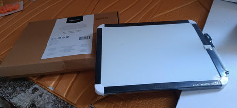 Magnetic White Board, Small Dry-Erase Board (21.6×28 Cm / 1 Set) the24kgal