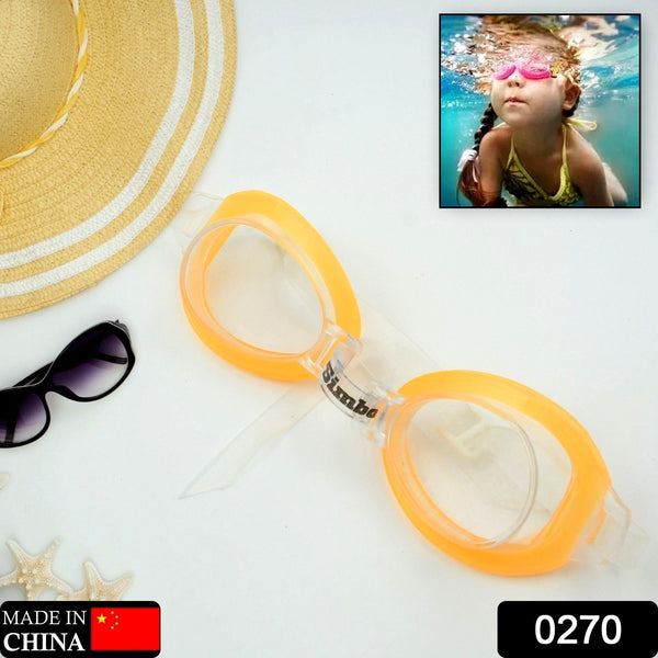 Cute Design Adjustable Swimming Goggles Summer Season Pool Party Swim Sunglasses For Kids Boys, Clear Vision Anti-Fog Waterproof (1 Pc ) the24kgal