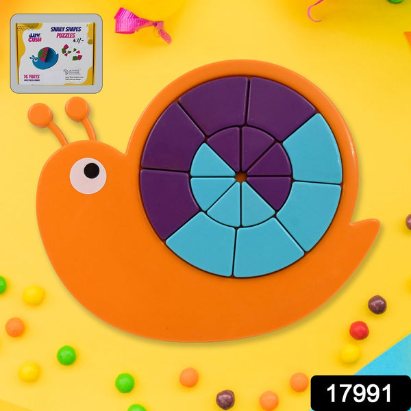 Mini Snail Puzzle – STEM Educational Toy, Puzzle Games for Ages 3-6 (Mix Color) the24kgal