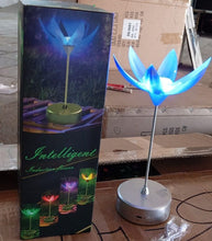 Lotus Flower Lamp with Music, Touch Open and Close, USB Rechargeable (1 Pc / Only One Color) the24kgal