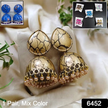 Jhumka Earrings  Buti For Women  Girls (1 Pair  Mix Color  Design) Wukusy