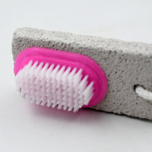 Hand and Foot Brush with pumice stone to Remove Dead Skin & Callus Stone Foot Scrubber Pedicure Brush For Dead Skin the24kgal