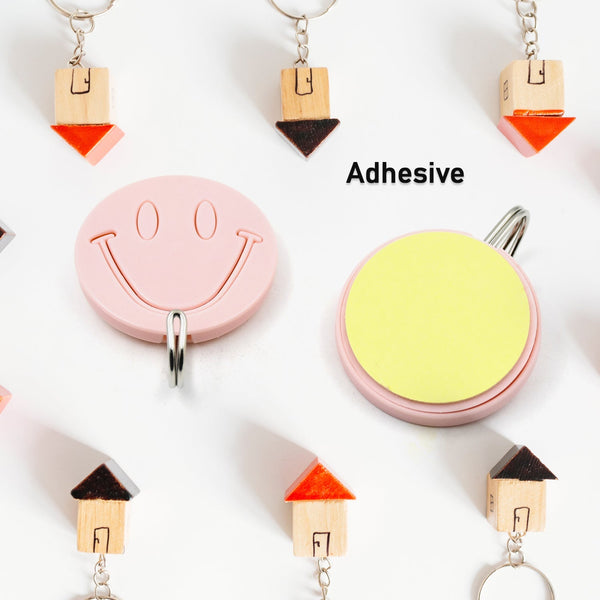 Multipurpose Strong Hook Self-Adhesive hooks for wall Heavy Plastic Hook, Sticky Hook Household For Home, Decorative Hooks, Bathroom & All Type Wall Use Hook, Suitable for Bathroom, Kitchen, Office (2 Pc Set) the24kgal