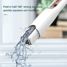 Portable Self-Squeeze Short Mop, Mini Hand Wash-Free Strong Absorbent Mop with 1 Cotton Head, Cleaning Sponge For Bathroom Kitchens Table the24kgal