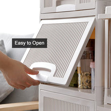 Multipurpose Storage Cabinet, Storage Solutions plastic drawers || Multi Layer Wardrobe Storage Drawers || Foldable Multipurpose Drawer Units For Kitchen, Bathroom, Bedroom, Cloth (4 Layer) the24kgal