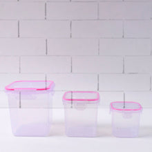 Kitchen Storage Container Set Of 3 Pcs (250, 500, 1000 ML) the24kgal