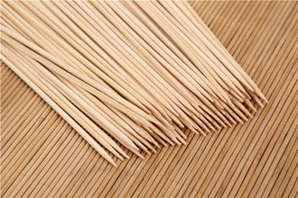 Natural Bamboo Wooden Skewers / BBQ Sticks for Barbeque and Grilling the24kgal
