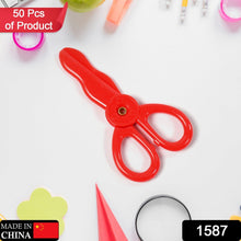 Plastic Child-Safe Scissor Set (50 Pcs Set) the24kgal