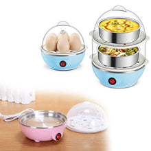 Egg Boiler / Poacher / Cooker / Electric Steamer (2 Layer) the24kgal