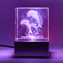 3D Mix Design LED Light Base With Speaker (1 Pc / B Grade) the24kgal