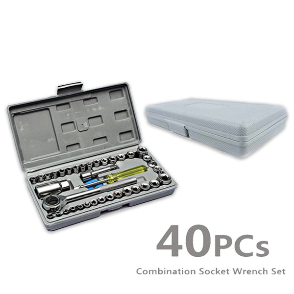 Socket Combination Toolkit (40 pcs) the24kgal