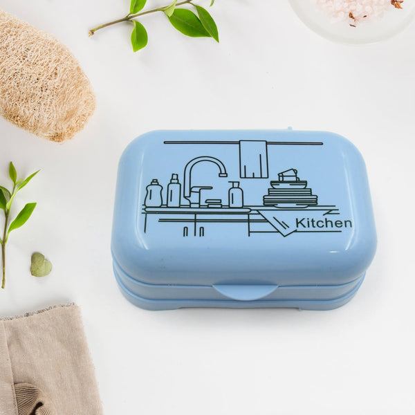 Soap Dish with Drain Soap Holder, Soap Saver Easy Cleaning, Soap Tray for Shower Bathroom Kitchen ,Sabudani (1 Pc) the24kgal