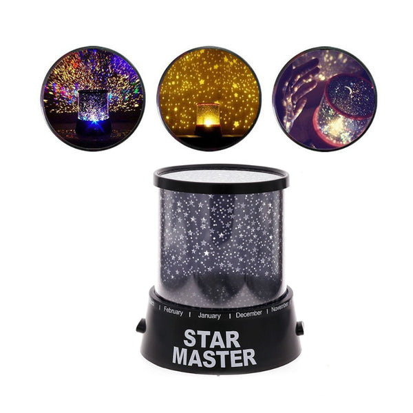 Star Night Light Projector Lighting USB Lamp Led Projection LED Night (Battery & Cable Not Included) the24kgal