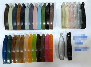Plastic Hair Claw Clips Strong Clips (1 Pc / Mix Color), Hair accessories the24kgal