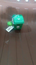 Trash Can Keychain Recycle Can Keyring Novelty Keychain Garbage Classification keyholder for and Adults the24kgal