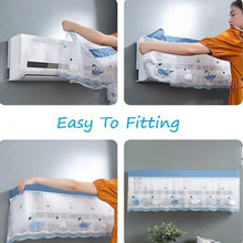 Folding Split AC Dust Cover – Washable, Dustproof (1 Pc, approx 1 Ton) the24kgal