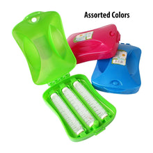 Plastic Handheld Carpet Roller Brush Cleaning with Dust Crumb Collector, Wet, and Dry Brush the24kgal