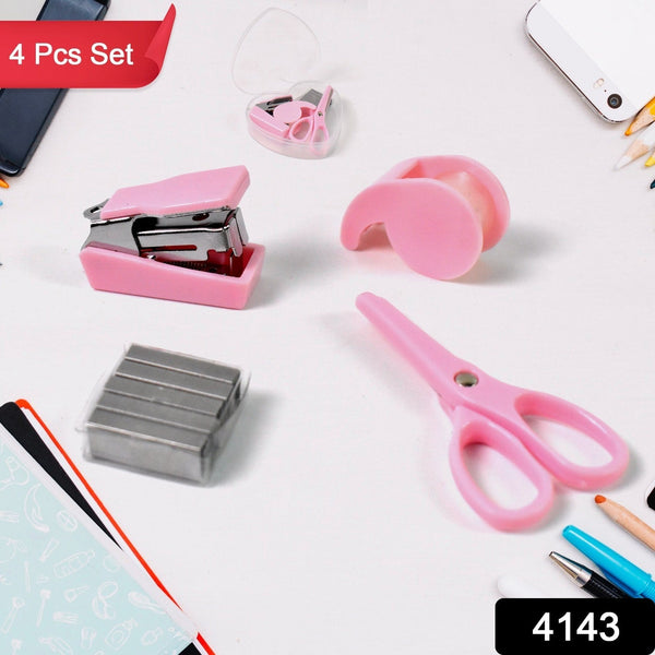 Mini Office Stationery Set (4 Pcs Set) the24kgal
