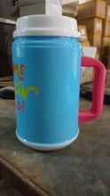 Insulated Mug with Lid Handle Flexible Straw with Cap (709 ML) the24kgal