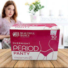 Women's Emergency Kit, Travel Kit- Includes Seamless Underwear, Pantyliner, Feminine Hygiene Sachet First Period Kit (10 Pcs) the24kgal