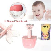 Kids U-Shaped Silicone Toothbrush – 360° Cleaning for Ages 2-6 (1 Pc) the24kgal