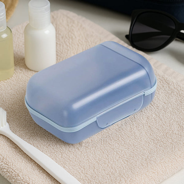 Travel Soap Container, Soap Travel Case with Lid ,Sabudani (1 Pc) the24kgal