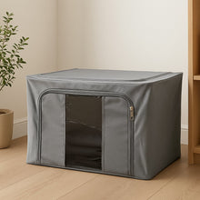 Storage Box with Lid, With Window (50×40 Cm / 1 Pc) the24kgal