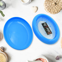 Bathroom Accessories Plastic Soap Case / Soap Dish / Soap Stand, Plastic Soap Case Soap Holder Soap Dish For Bathroom Kitchen Sink (Oval / Heart Shape Soap case / 1 pc ) the24kgal