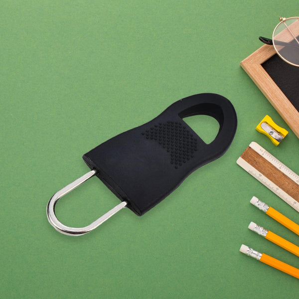 Zipper Pull Tab Zipper Tags Cord Pulls Zipper Extension Zip Fixer for Luggage Suitcase Backpack Jacket Bags Style Metal Zipper Head Zip Fixer Tags Handbag Backpack Plastic (10 Pc) the24kgal