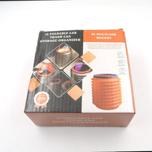 Foldable Storage Bucket , Water Container & Dustbin Multiuse Bucket For Home , Car & Kitchen Use Bucket the24kgal