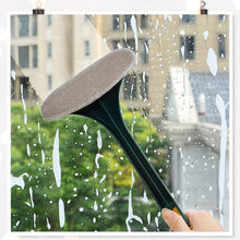 2-in-1 Mesh Cleaning Brush & Wiper with Extended Handle – Window Cleaner (1 Pc) the24kgal