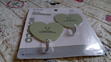 Strong Self-Adhesive Hooks (2 Pc): Heavy Duty, Waterproof, All-Purpose the24kgal