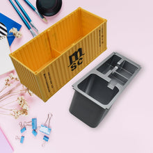 Shipping Container Pen Holder Shipping Container Model Pen Name Cardholder Simulated Container Model For Business Gift the24kgal
