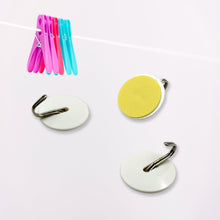 Strong Self-Adhesive Hooks (2 Pc): Heavy Duty, Waterproof, All-Purpose the24kgal