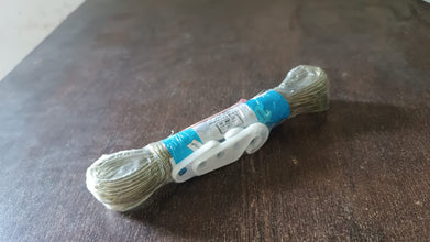 Clothesline Portable Travel Clothesline Adjustable with 2 Plastic Hooks (10 M Approx / 1 Pc) the24kgal